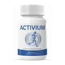 Frasco blanco de Activium, suplemento alimenticio de 20 cápsulas