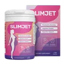 Scatola e barattolo di SlimJet con 20 capsule