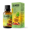 Frasco e caixa do Slimogi, 30 ml