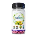 عبوة Maxi Slim الشفافة، 30 قرصًا ورديًا