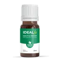 Schachtel und Tropfflasche von IdealFit mit 20 ml